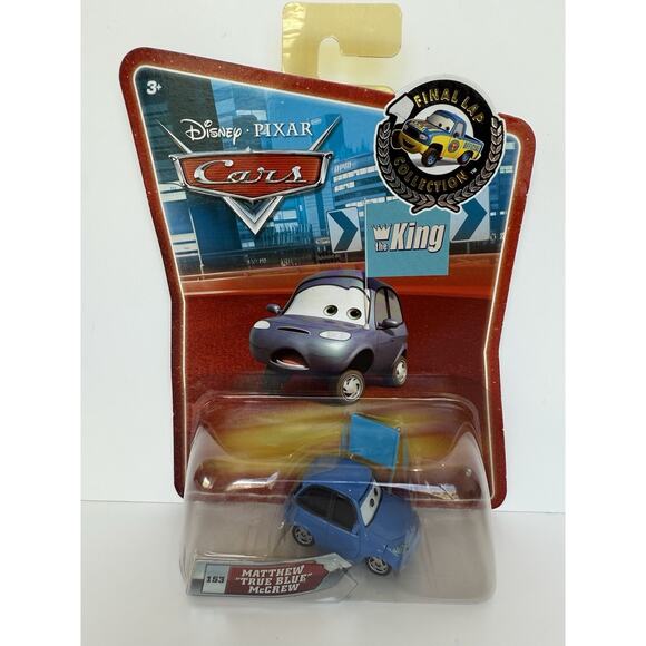 NIB Disney Cars Final Lap Collection #153 Matthew “True Blue” McCrew 1:55 - Picture 1 of 4